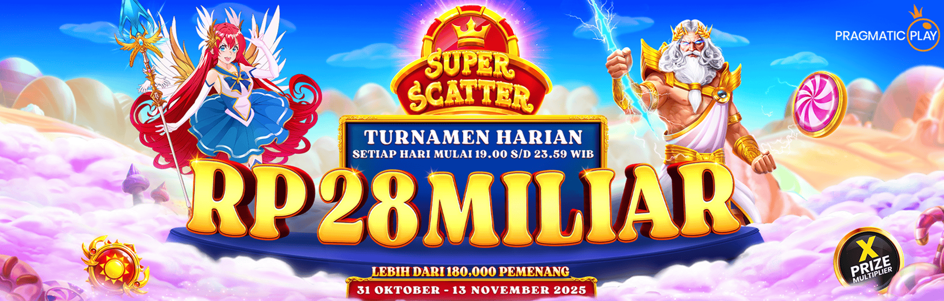 PP - SUPER SCATTER SERIES DAILY TOURNAMENTS!