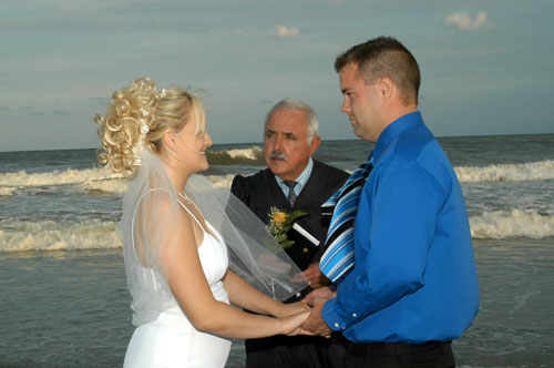 wedding on the beach